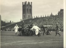 Image - Action during the Chicago vs Indiana 1929 game