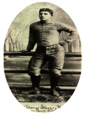 Image - Mr. Stagg as member of 1888 Yale Football team