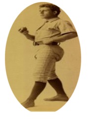 Image - Amos Alonzo Stagg as a baseball player.